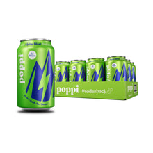Load image into Gallery viewer, Poppi Prebiotic Soda, Alpine Blast, 12oz (Pack of 12)