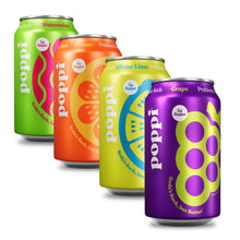 Load image into Gallery viewer, Poppi Prebiotic Soda, Beach Party Variety, 12oz (Pack of 12)