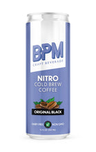 Load image into Gallery viewer, BPM Nitro Cold Brew Coffee, Original Black, 12oz (Pack of 12)