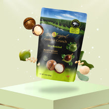 Load image into Gallery viewer, Golden Crunch Australian Macadamia Nuts, Dry Roasted, 7.9oz - Multi-Pack