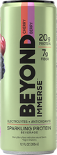 Load image into Gallery viewer, Beyond Immerse Sparkling Protein Beverage, Cherry Berry, 12oz (Pack of 12)