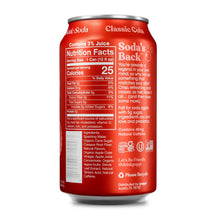 Load image into Gallery viewer, Poppi Prebiotic Soda, Classic Cola, 12oz (Pack of 12)
