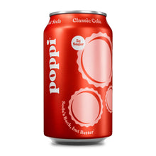 Load image into Gallery viewer, Poppi Prebiotic Soda, Classic Cola, 12oz (Pack of 12)