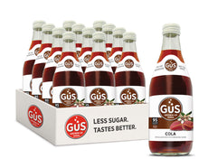 Load image into Gallery viewer, GuS Soda Cola 12 oz - Multi Pack