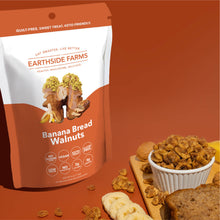 Load image into Gallery viewer, Earthside Farms Nuts, Banana Bread Walnuts, 4oz (Pack of 10)