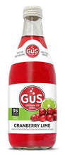 Load image into Gallery viewer, GuS Soda Cranberry Lime 12 Oz - Multi Pack