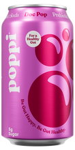 Load image into Gallery viewer, Poppi Prebiotic Soda, Doc Pop, 12oz (Pack of 12)