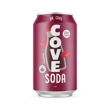 Load image into Gallery viewer, Cove Soda Probiotic Soft Drink, Dr. Cove, 12oz (Pack of 12)