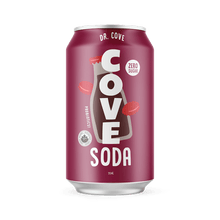 Load image into Gallery viewer, Cove Soda Probiotic Soft Drink, Dr. Cove, 12oz (Pack of 12)