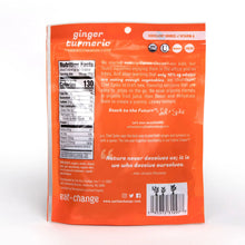 Load image into Gallery viewer, Eat the Change Organic Carrot Chews, Ginger Turmeric, 4.23oz Pouches (Pack of 3)