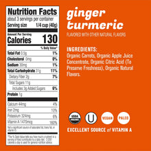 Load image into Gallery viewer, Eat the Change Organic Carrot Chews, Ginger Turmeric, 4.23oz Pouches (Pack of 8)