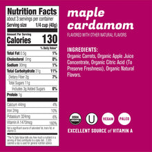 Load image into Gallery viewer, Eat the Change Organic Carrot Chews, Maple Cardamom, 4.23oz Pouches (Pack of 8)