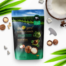 Load image into Gallery viewer, Golden Crunch Australian Macadamia Nuts, Coconut Pandan, 7.9oz - Multi-Pack