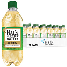 Load image into Gallery viewer, Hal's New York Ginger Ale Original 20 Oz Pack of 24