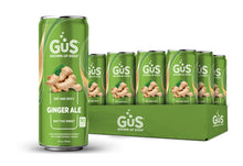 Load image into Gallery viewer, GuS Soda, Ginger Ale, 12oz Cans (Pack of 12)