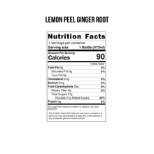 Load image into Gallery viewer, Mash Sparkling Fruit Drink, Lemon Peel Ginger Root, 16oz (Pack of 12)