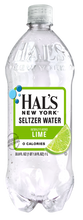 Load image into Gallery viewer, Hal's New York Seltzer Water, Lime, 1 Liter (Pack of 15)