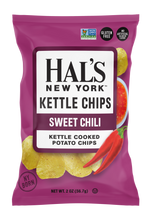 Load image into Gallery viewer, Hal's New York Kettle Cooked Potato Chips, Sweet Chili, 2 oz (Pack of 24)