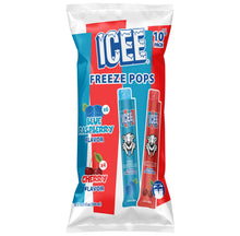 Load image into Gallery viewer, ICEE Freeze Pops, Blue Raspberry & Cherry Variety, 1.69oz, - Multi-Pack