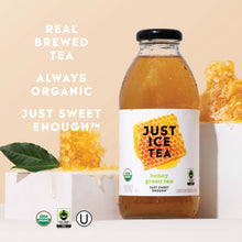 Load image into Gallery viewer, Just Ice Tea, Honey Green Tea, 16oz (Pack of 6)