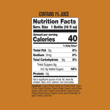 Load image into Gallery viewer, Just Ice Tea, Lemon Ginger Herbal Tea, 16oz (Pack of 6)