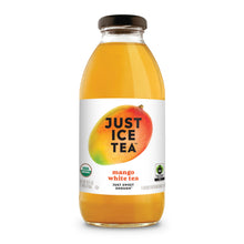 Load image into Gallery viewer, Just Ice Tea, Mango White Tea, 16oz (Pack of 6)