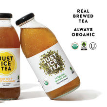 Load image into Gallery viewer, Just Ice Tea, Original Unsweetened Green Tea, 16oz (Pack of 6)