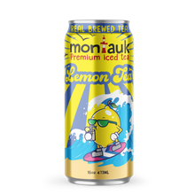 Load image into Gallery viewer, Montauk Premium Iced Tea, Lemon Tea, 16oz Can