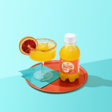 Load image into Gallery viewer, Mash Sparkling Fruit Drink, Mango Blood Orange, 16oz (Pack of 12)