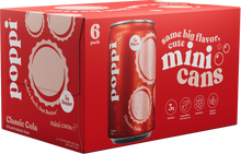 Load image into Gallery viewer, Poppi Prebiotic Soda, Classic Cola, 7.5oz Mini Cans - Multi-Pack