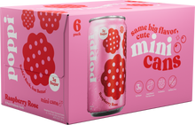 Load image into Gallery viewer, Poppi Prebiotic Soda, Raspberry Rose, 7.5oz Mini Cans - Multi-Pack