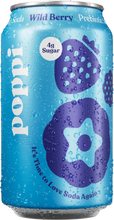 Load image into Gallery viewer, Poppi Prebiotic Soda, Wild Berry, 12 oz (Pack of 12)