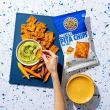 Load image into Gallery viewer, PRETZELIZED Pretzel Pita Chips, Sea Salt Flavored, 7oz Bag - Multi-Pack