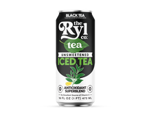 Load image into Gallery viewer, RYL Iced Tea, Unsweetened Black Tea, 16oz (Pack of 12)