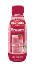 Load image into Gallery viewer, Darigold Shelf Stable Low Fat Flavored Milk, Strawberry, 14oz (Pack of 12)