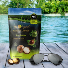 Load image into Gallery viewer, Golden Crunch Australian Macadamia Nuts, Dry Roasted, 7.9oz - Multi-Pack