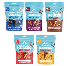 Load image into Gallery viewer, Culinary Treats Tip of the Iceberg Waffle Cones, 5 Flavor Variety, 4.24oz - Multi-Pack