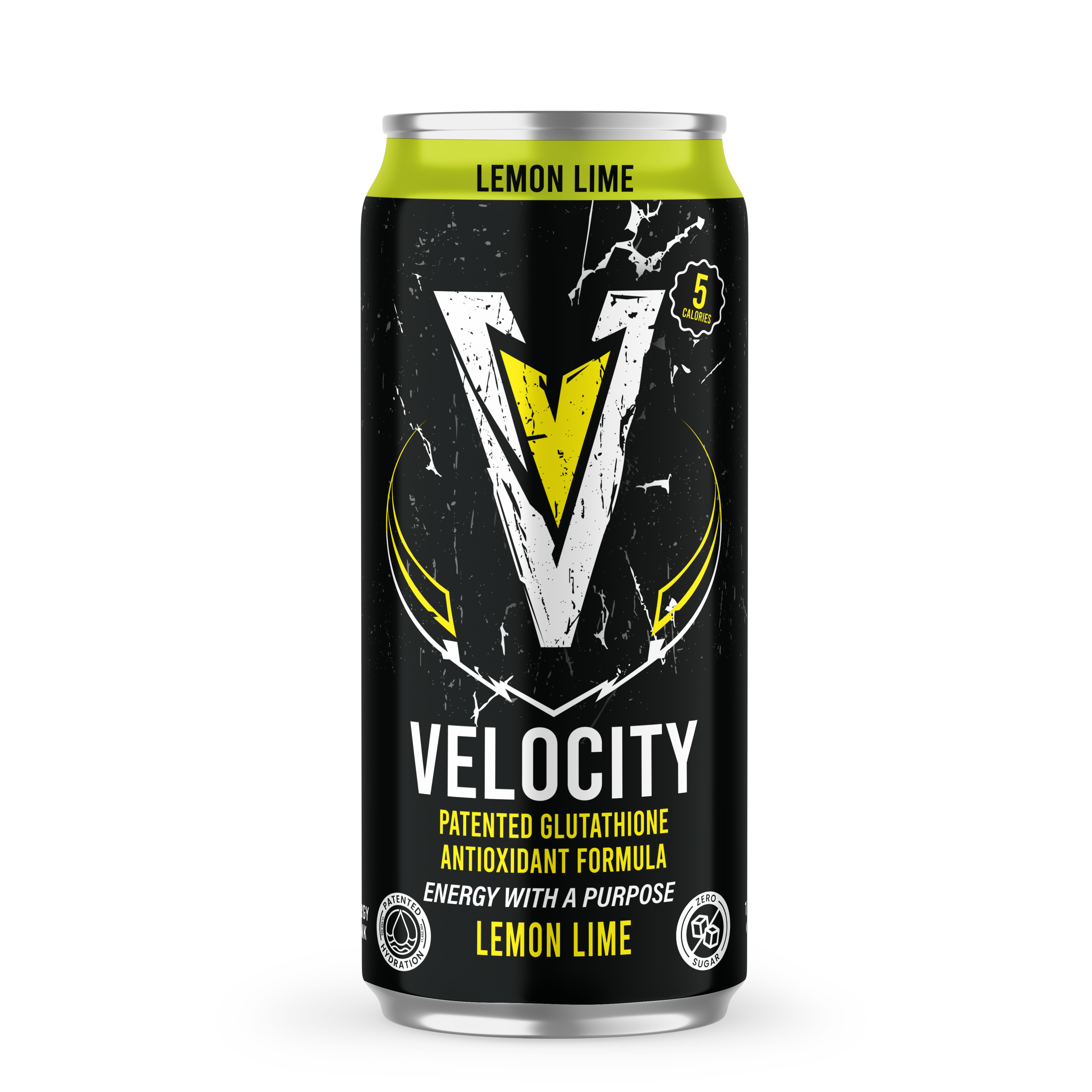 Velocity Energy Drink, Lemon Lime, 16oz (Pack of 12) – Oasis Snacks