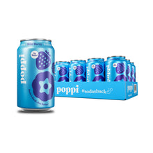 Load image into Gallery viewer, Poppi Prebiotic Soda, Wild Berry, 12 oz (Pack of 12)