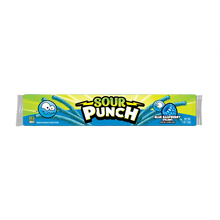 Load image into Gallery viewer, Sour Punch Chewy Candy Straws, Blue Raspberry, 2oz (Pack of 24)