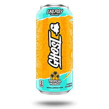 Load image into Gallery viewer, Ghost Energy Drink, Tropical Mango, 16oz (Pack of 12)