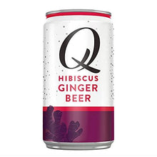 Load image into Gallery viewer, Q Mixers Hibiscus Ginger Beer, 7.5oz (Pack of 24) - Oasis Snacks