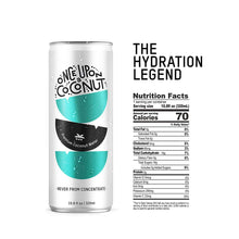 Load image into Gallery viewer, Once Upon a Coconut 100% Pure Coconut Water, 10.8oz (Pack of 12)