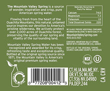 Load image into Gallery viewer, The Mountain Valley Sparkling Spring Water, 333ml (11.3oz) (Pack of 24)