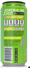 Load image into Gallery viewer, Adrenaline Shoc Smart Energy Drink, Sour Candy, 16 oz (Pack of 12) - Oasis Snacks
