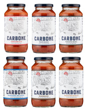 Load image into Gallery viewer, Carbone Pasta Sauce, 6 Flavor Variety Pack, 24oz (Pack of 6)