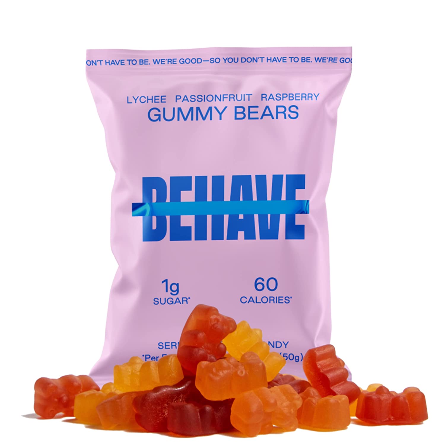 Smart Sweets Fruity Gummy Bears, 1.8 oz - Keto-Friendly!, 1 Bag