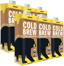 Load image into Gallery viewer, Wandering Bear Cold Brew Coffee, Caramel, 32oz - Multi-Pack