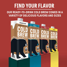 Load image into Gallery viewer, Wandering Bear Cold Brew Coffee, Mocha, 32oz - Multi-Pack