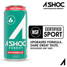 Load image into Gallery viewer, A SHOC Energy Drink, Watermelon, 16oz (Pack of 12)